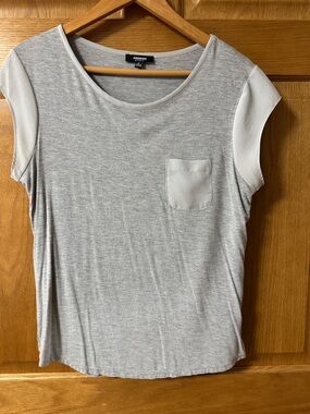 Premise Heather Light Gray Short Sleeve Pocket Tee
